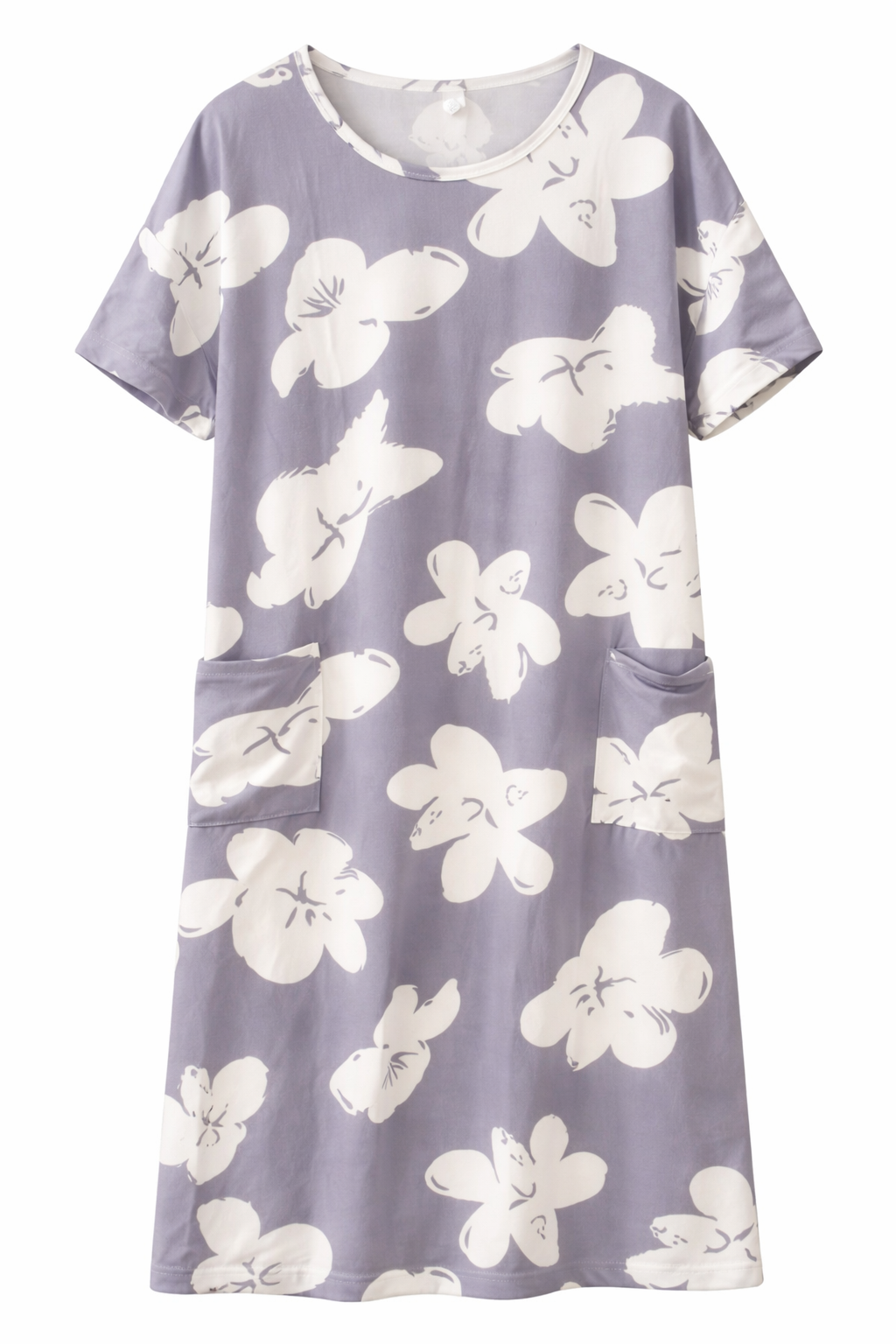 Lavender Blossom Comfort Night Dress