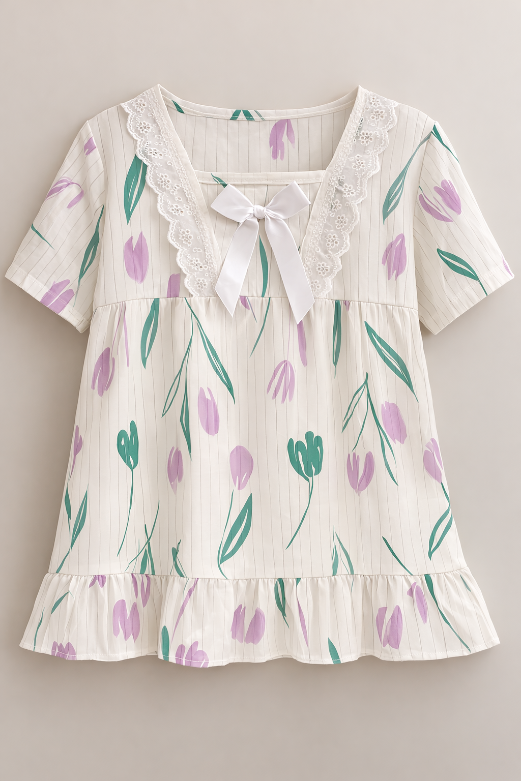 Tulip Garden Kids Nightwear Set