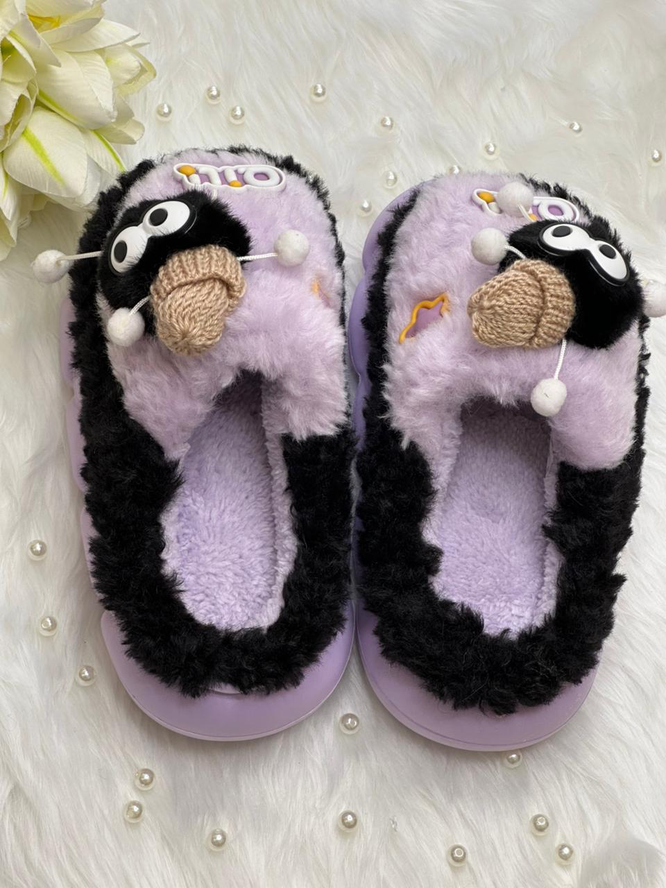 Twilight Fuzzy Critter Slippers