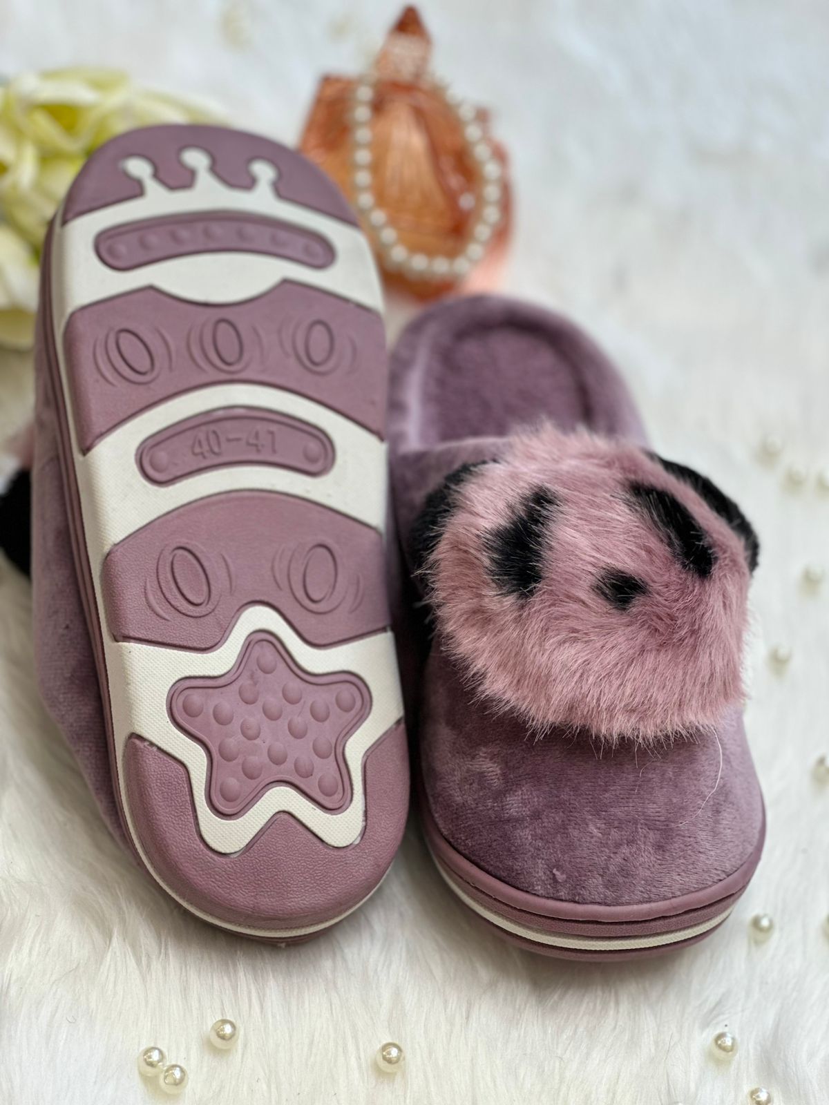 Soft slippers for women