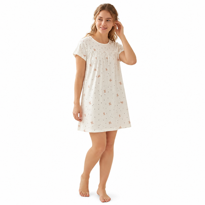 COTTON SHORT NIGHTY-BEAR