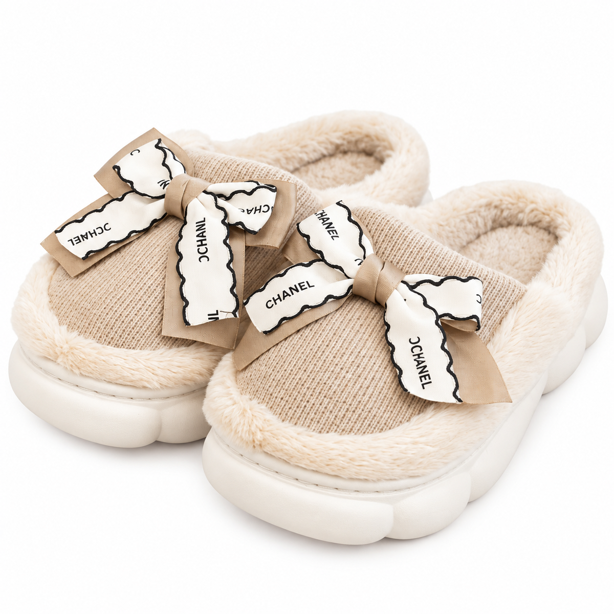 CUTY BOW-BEIGE