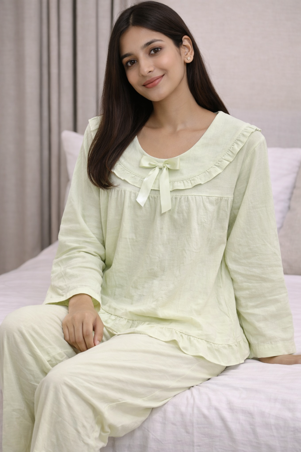 Mint Breeze Comfort Night Set