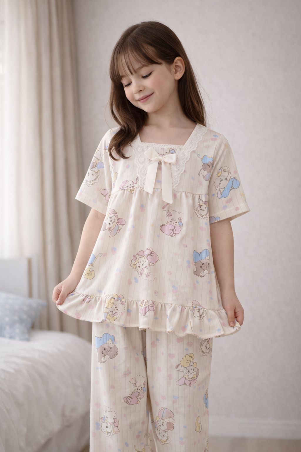 Sweet Bunny Kids Nightwear Set