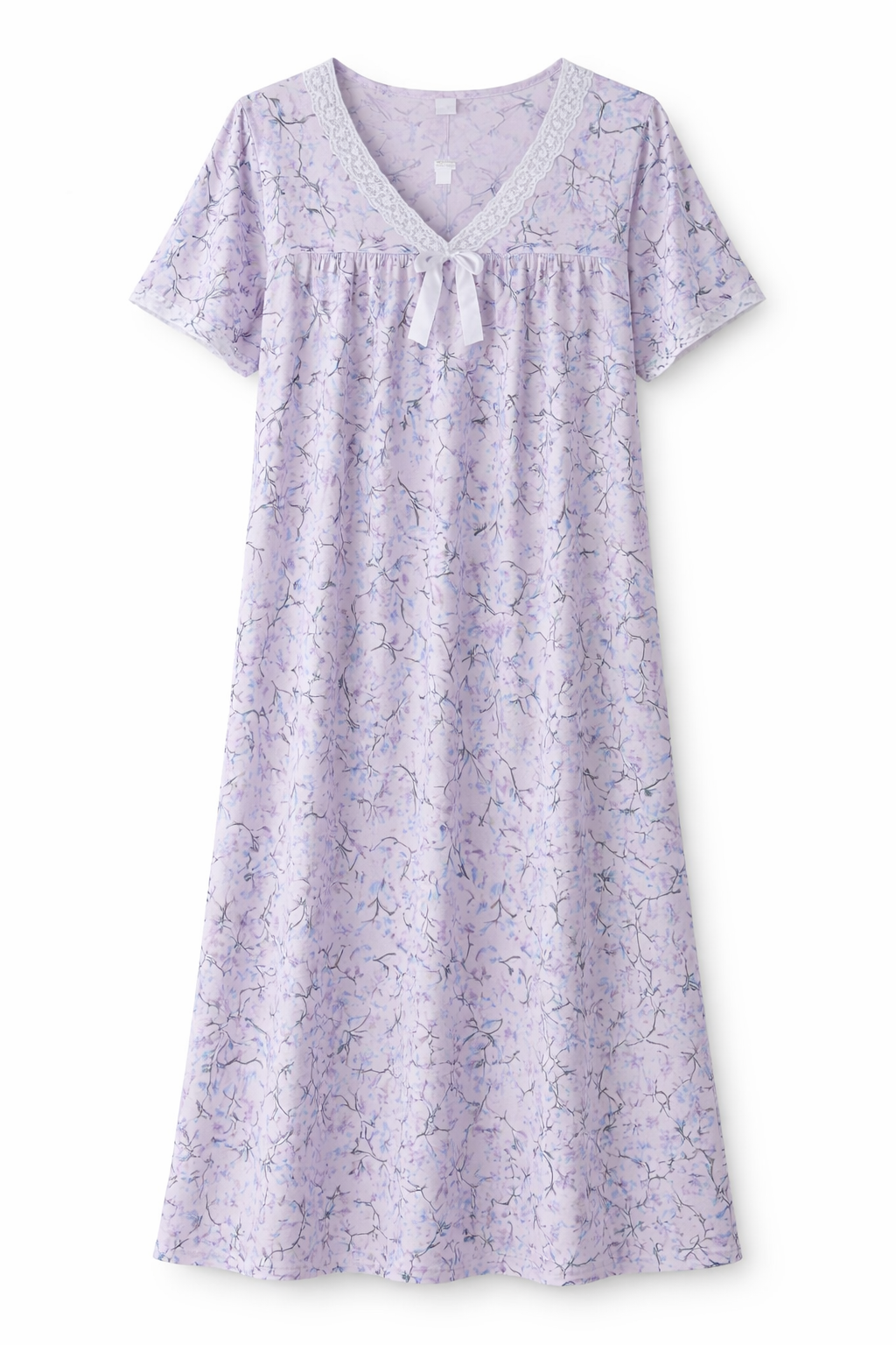 Lavender Blossom Lace Nighty