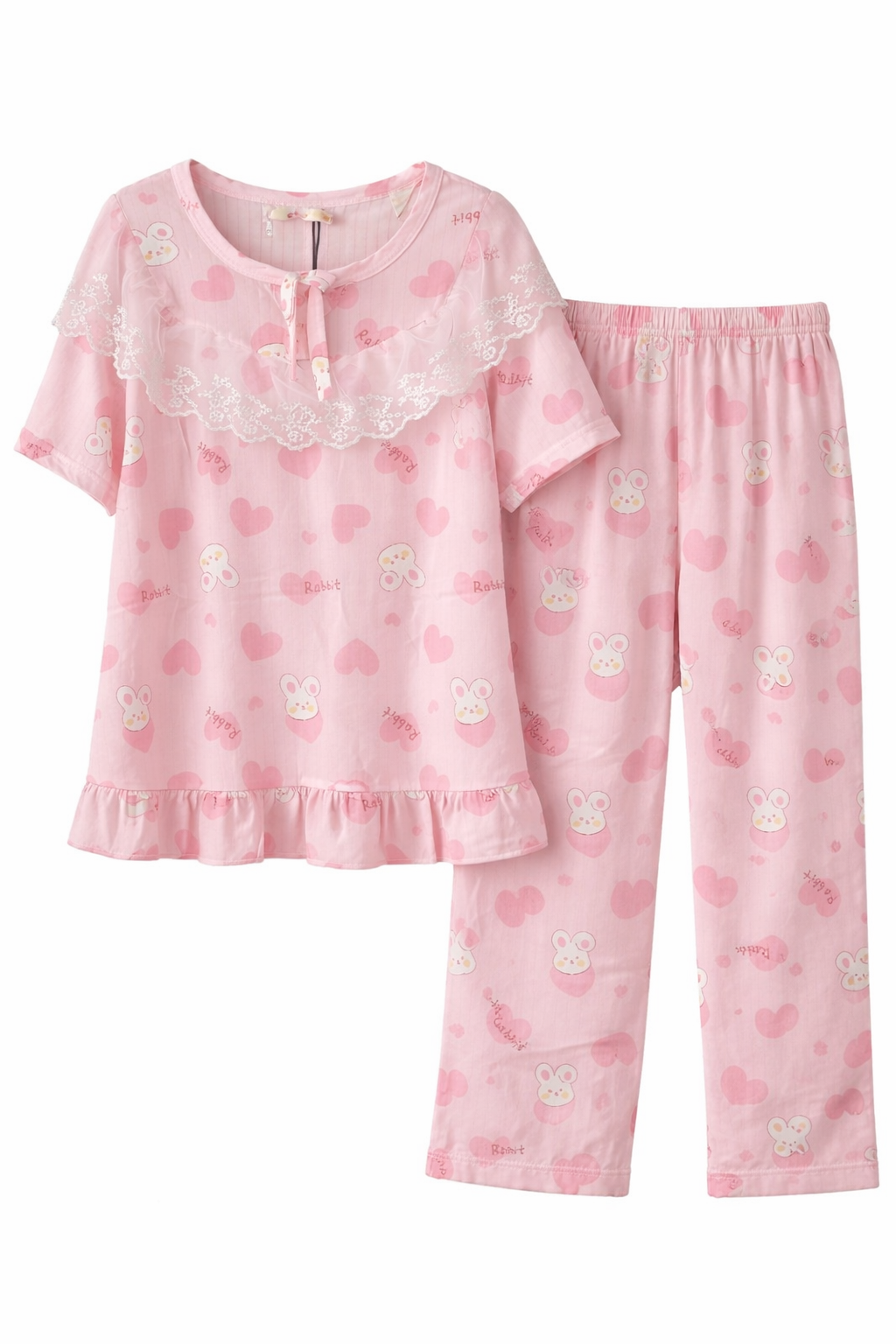 Sweet Bunny Dreams Kids Nightwear Set