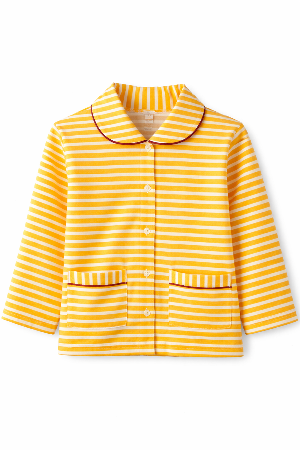 Yellow stripe kids nightwear