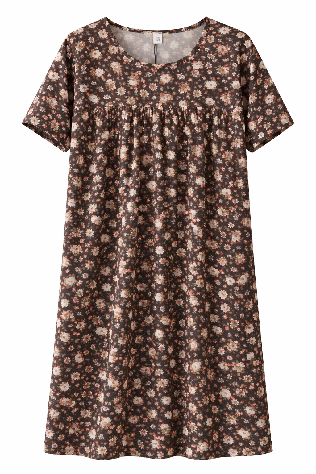 Vintage Blossom Comfort Night Dress