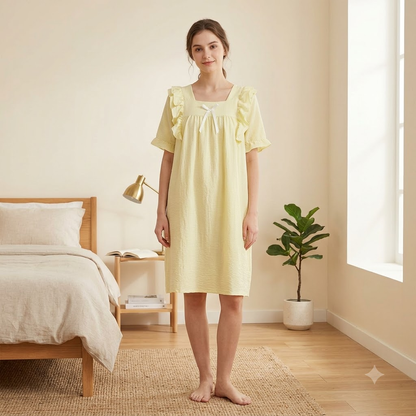 SHORT NIGHTY-PLAIN