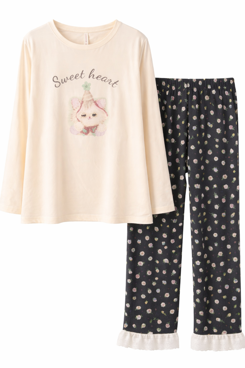 Sweet Heart Cat Lounge Set