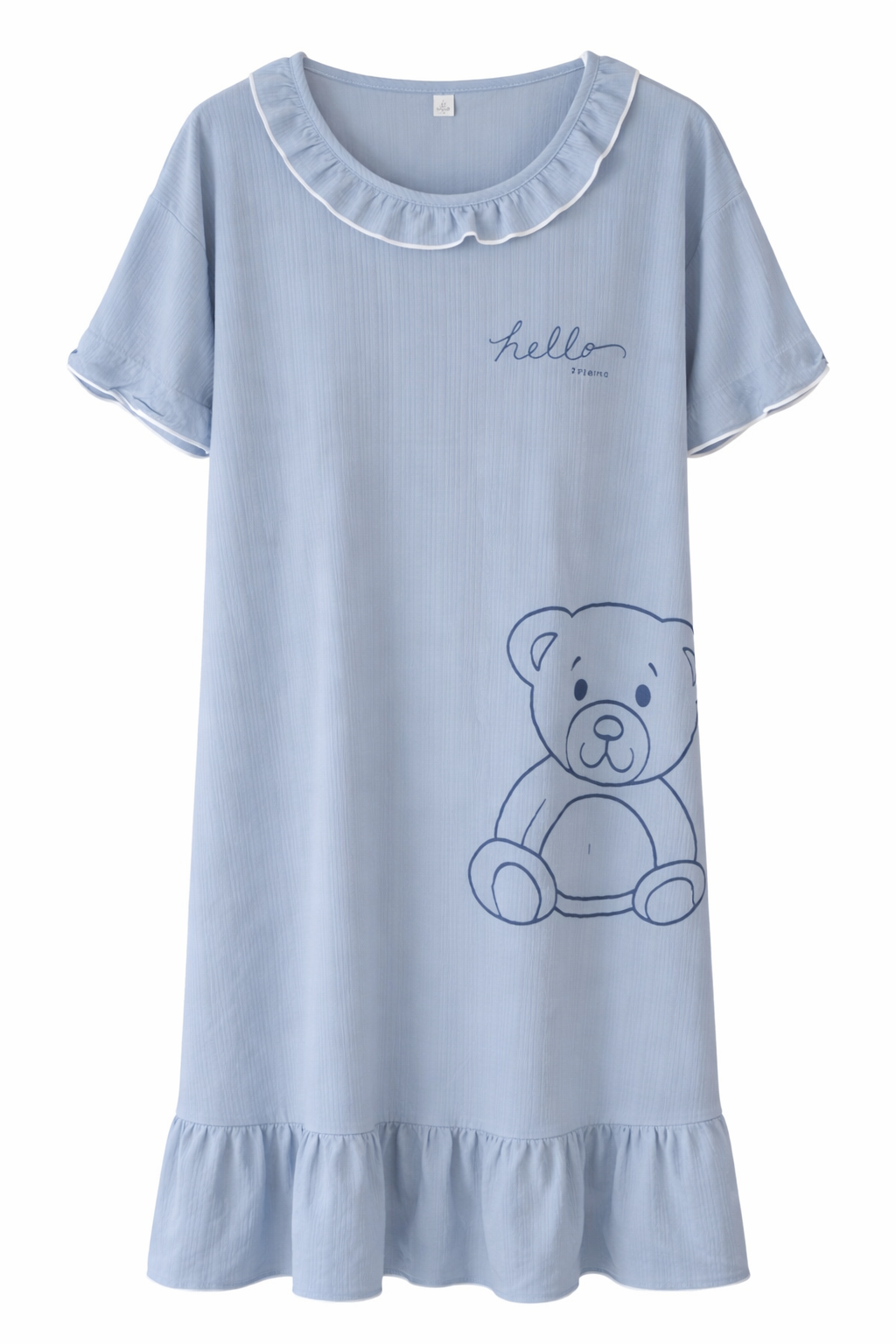 Blue Teddy Comfort Nightdress