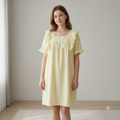 SHORT NIGHTY-PLAIN