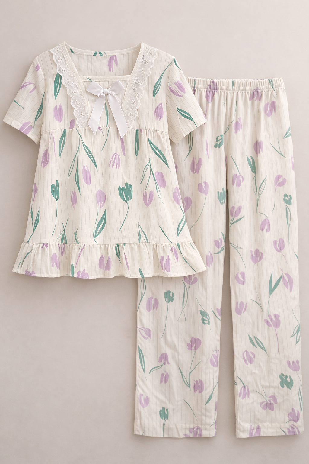 Tulip Garden Kids Nightwear Set