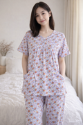 Lavender Blossom Lounge Set