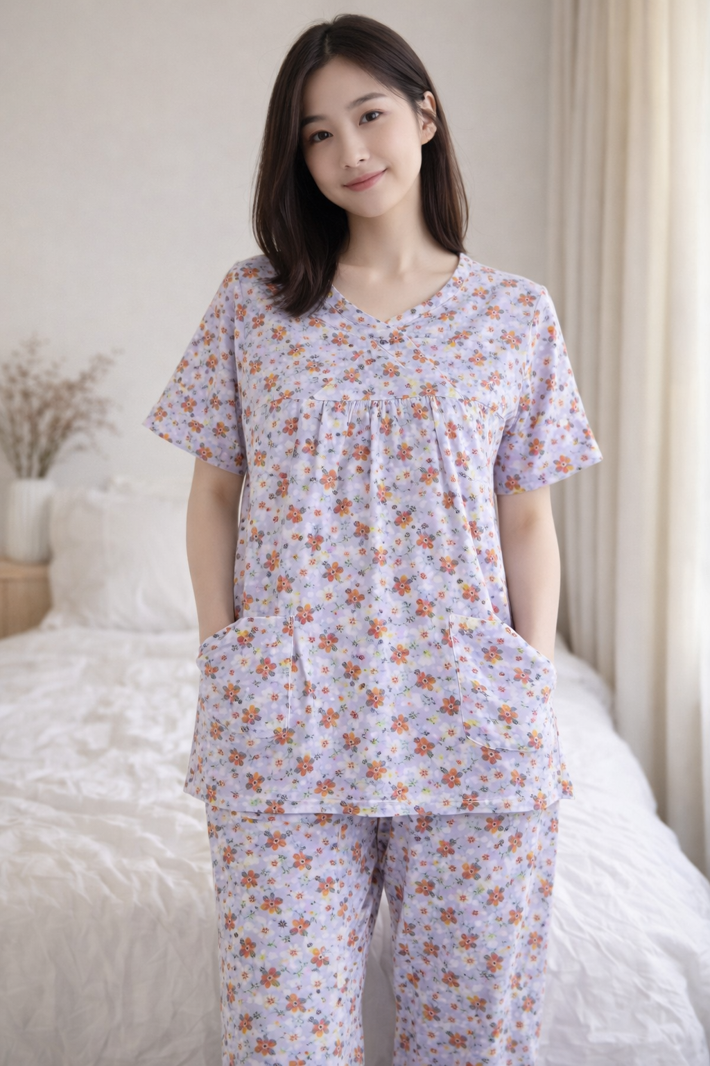 Lavender Blossom Lounge Set